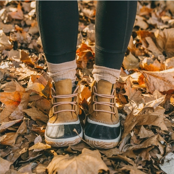 Sorel Classic Brown And Black Out And About Plus Waterproof Booties Size 8.5 - Picture 2 of 12